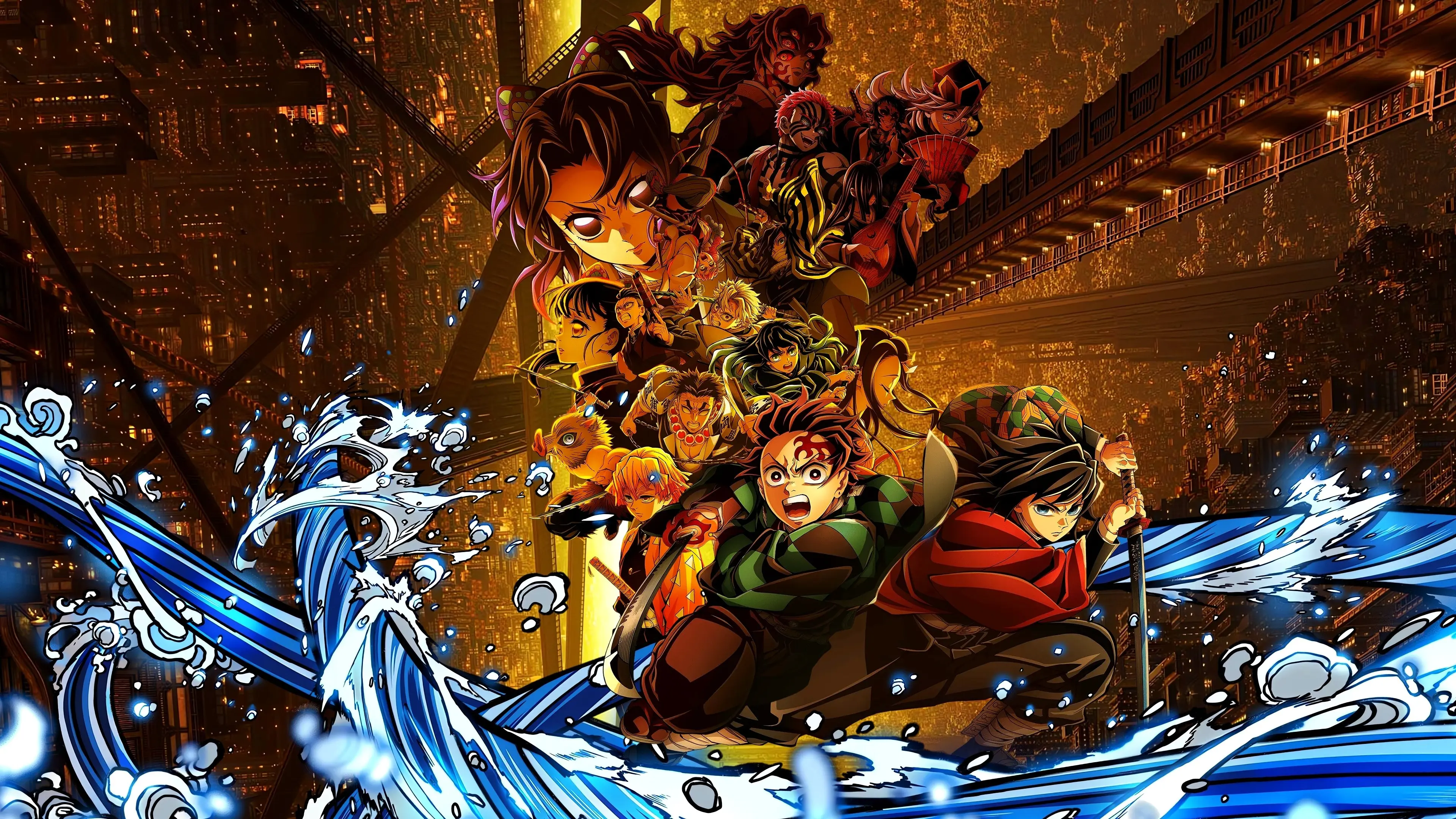 Affiche du film Demon Slayer : Kimetsu no Yaiba - Le film : La Forteresse infinie